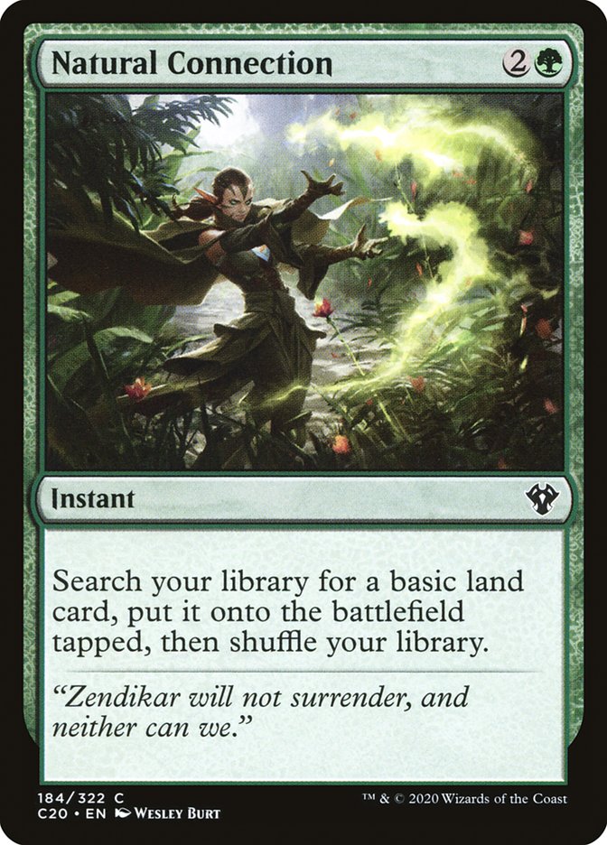 Natural Connection [Commander 2020] | Odin's Place