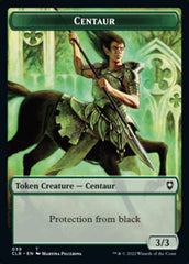 Horror // Centaur Double-Sided Token [Commander Legends: Battle for Baldur's Gate Tokens] | Odin's Place