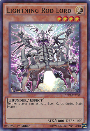 Lightning Rod Lord [SECE-EN037] Super Rare | Odin's Place