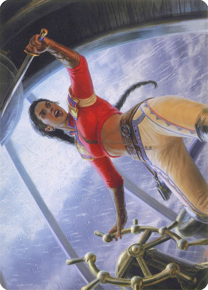 Sisay, Weatherlight Captain // Sisay, Weatherlight Captain [Modern Horizons Art Series] | Odin's Place