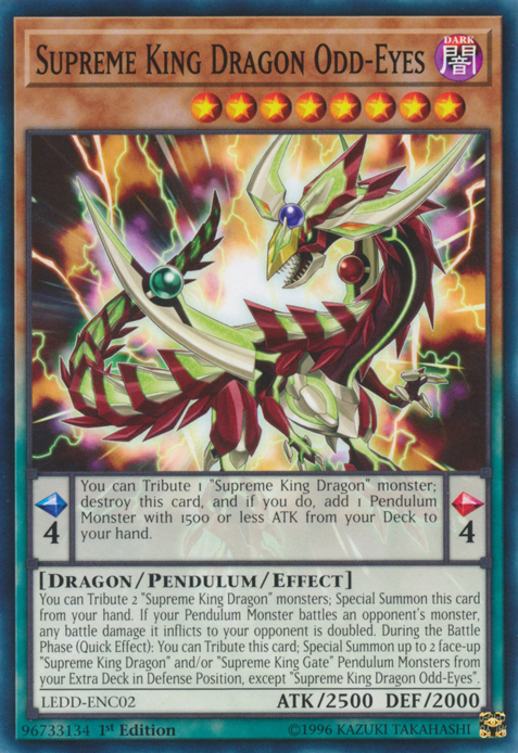 Supreme King Dragon Odd-Eyes [LEDD-ENC02] Common | Odin's Place