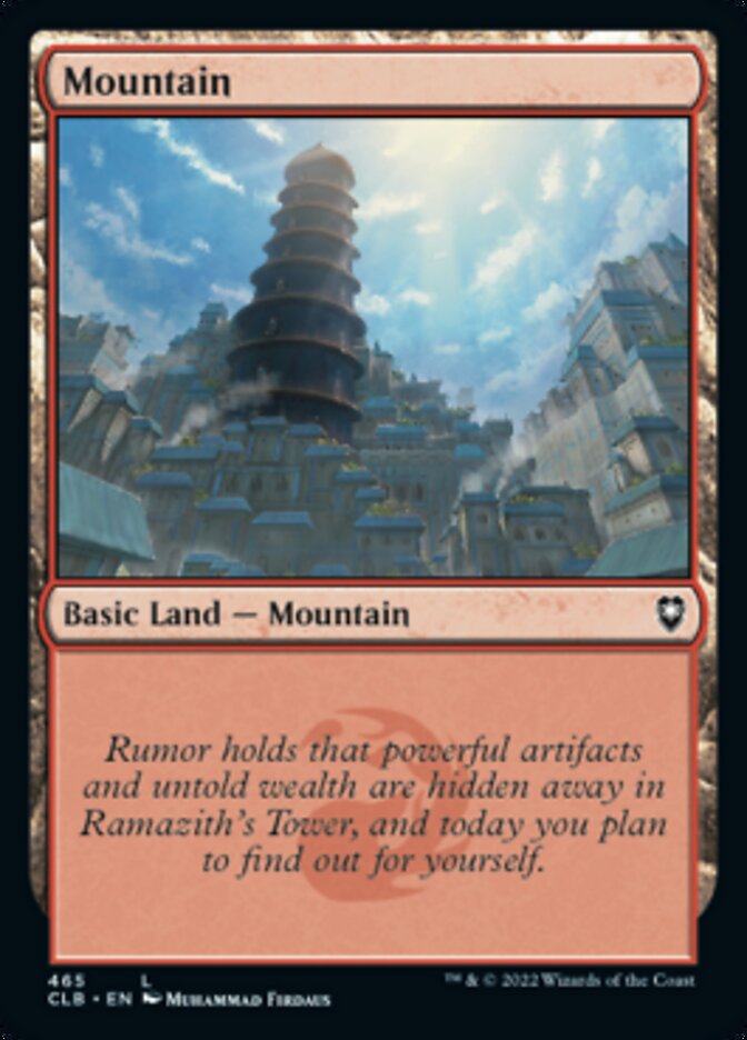Mountain (465) [Commander Legends: Battle for Baldur's Gate] | Odin's Place