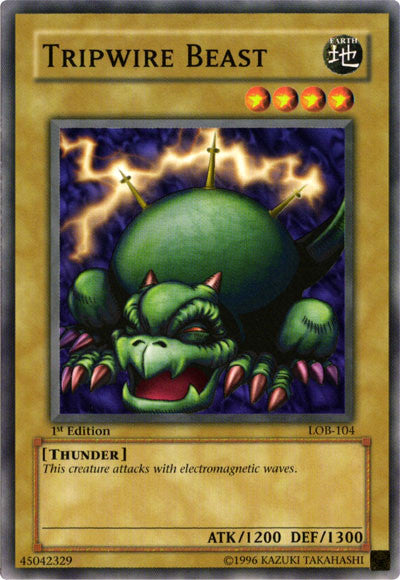 Tripwire Beast [LOB-104] Common | Odin's Place