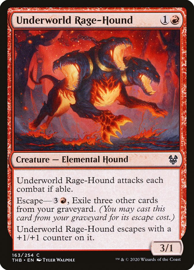Underworld Rage-Hound [Theros Beyond Death] | Odin's Place