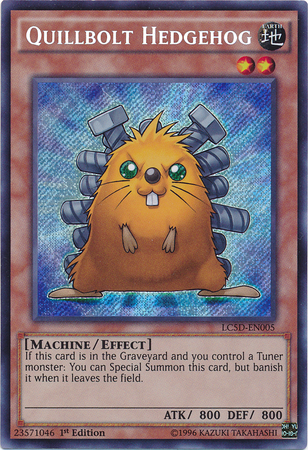 Quillbolt Hedgehog [LC5D-EN005] Secret Rare | Odin's Place