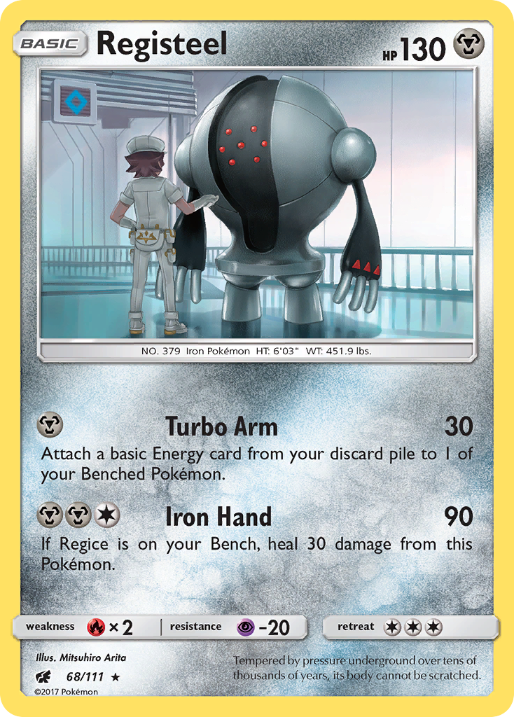 Registeel (68/111) [Sun & Moon: Crimson Invasion] | Odin's Place