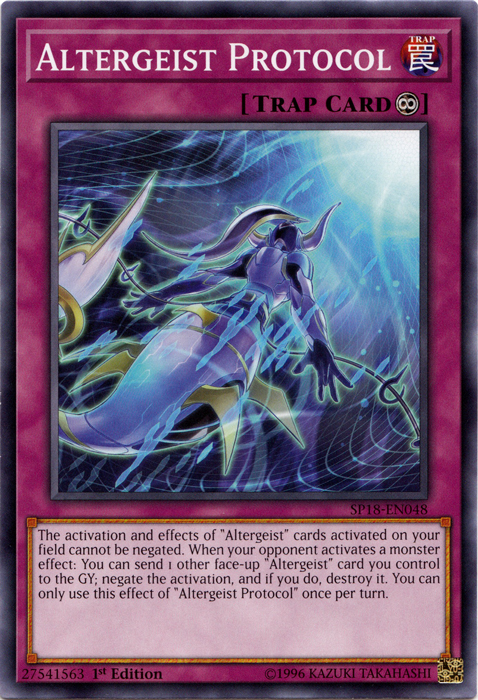Altergeist Protocol [SP18-EN048] Common | Odin's Place