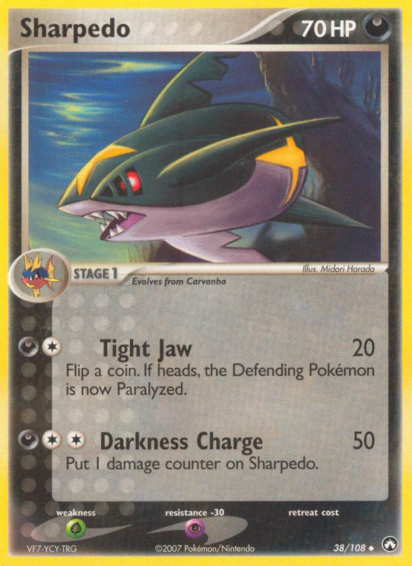 Sharpedo (38/108) [EX: Power Keepers] | Odin's Place