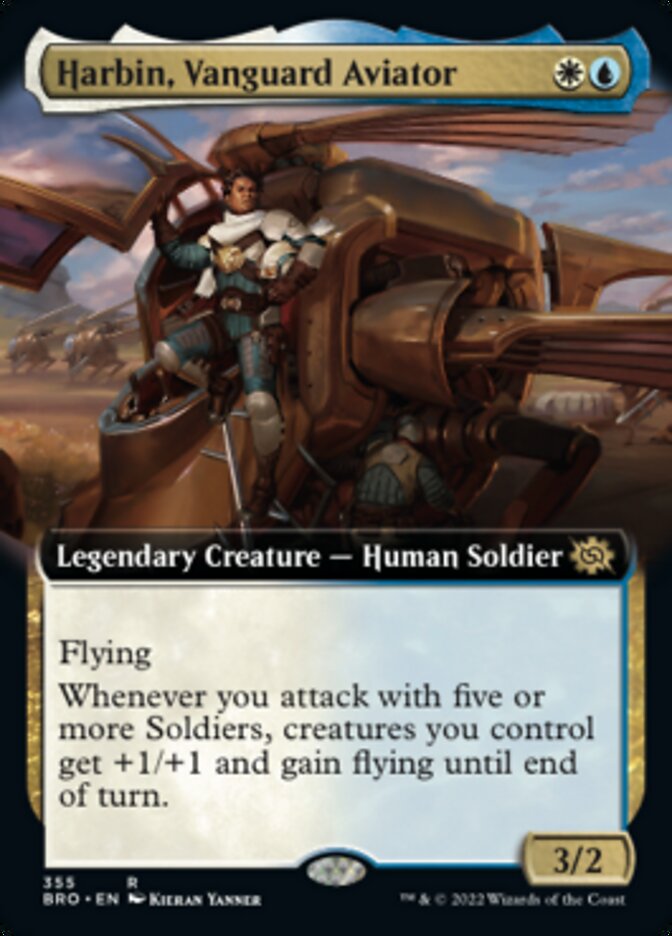 Harbin, Vanguard Aviator (Extended Art) [The Brothers' War] | Odin's Place