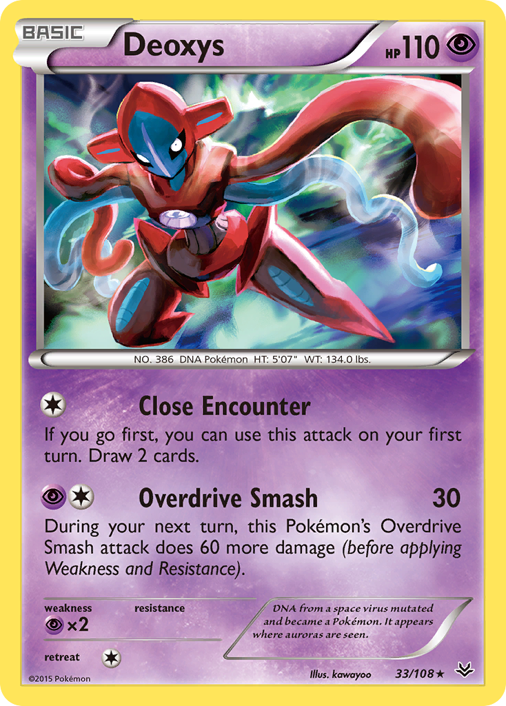 Deoxys (33/108) [XY: Roaring Skies] | Odin's Place