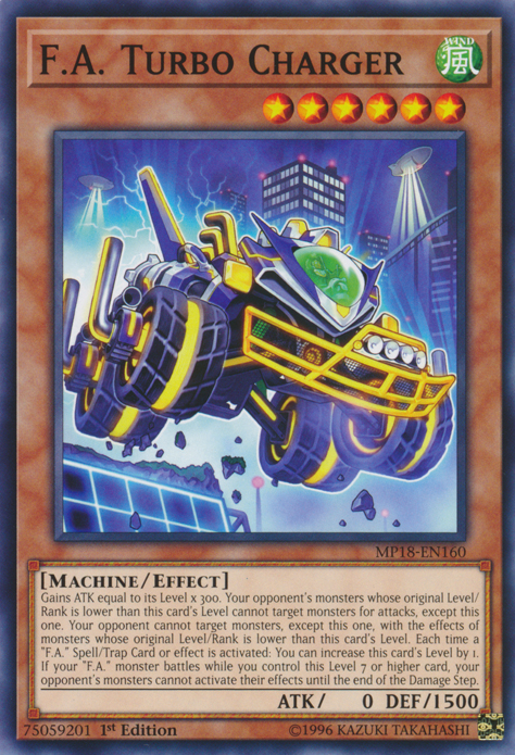 F.A. Turbo Charger [MP18-EN160] Common | Odin's Place
