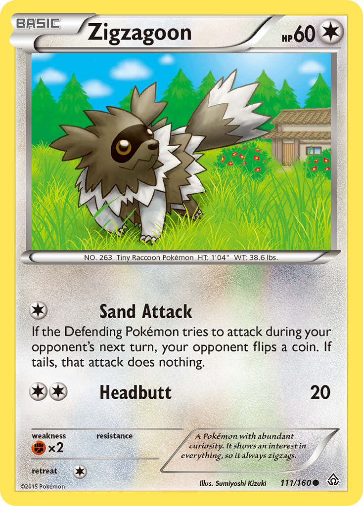 Zigzagoon (111/160) [XY: Primal Clash] | Odin's Place