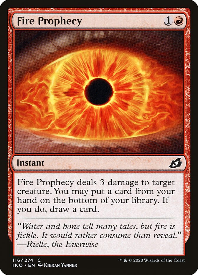 Fire Prophecy [Ikoria: Lair of Behemoths] | Odin's Place