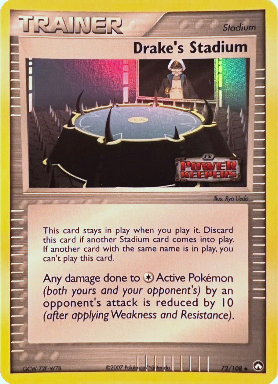 Drake's Stadium (72/108) (Stamped) [EX: Power Keepers] | Odin's Place