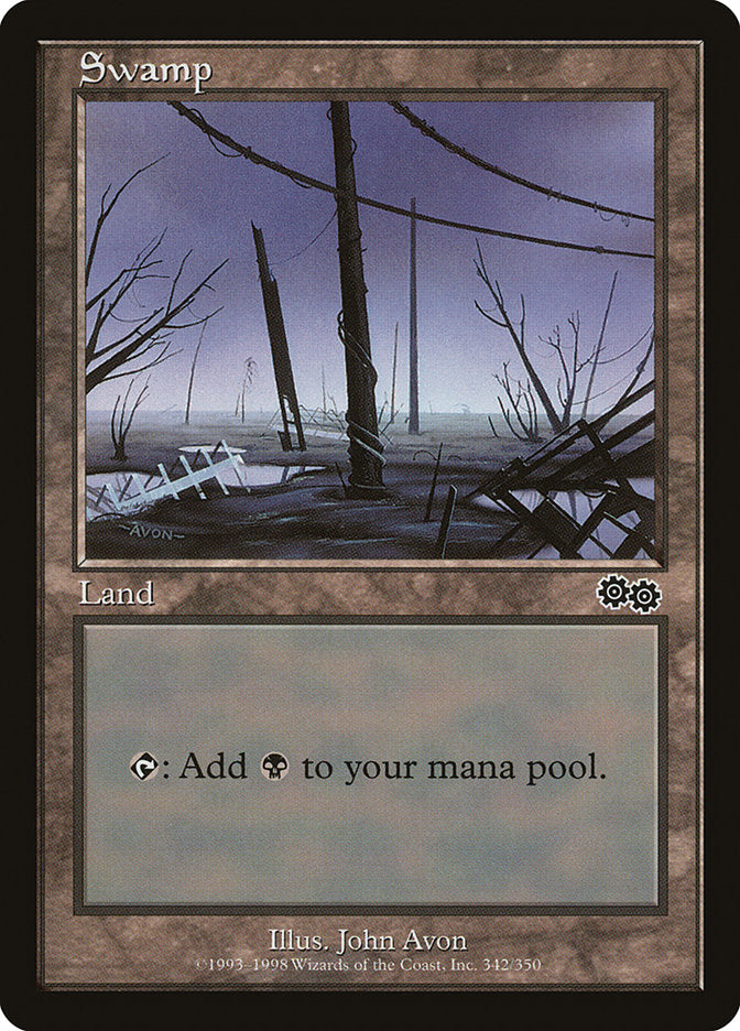 Swamp (342) [Urza's Saga] | Odin's Place