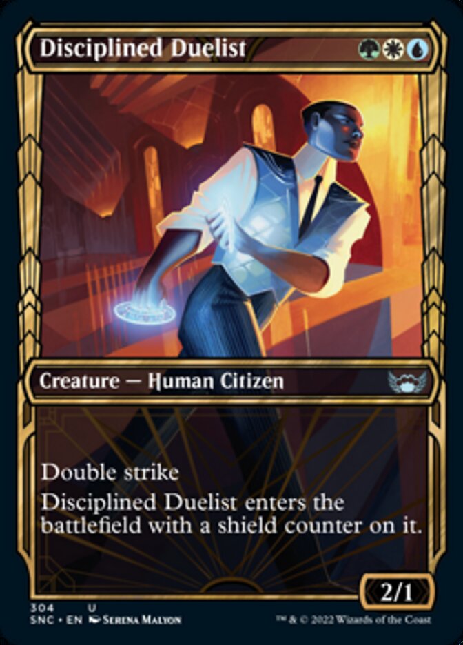 Disciplined Duelist (Showcase Golden Age) [Streets of New Capenna] | Odin's Place