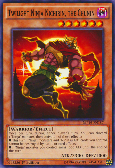 Twilight Ninja Nichirin, the Chunin [MP16-EN187] Common | Odin's Place