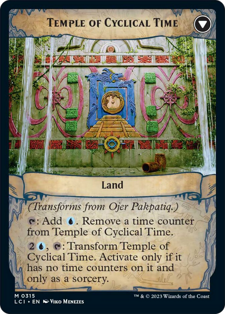 Ojer Pakpatiq, Deepest Epoch // Temple of Cyclical Time (Showcase) [The Lost Caverns of Ixalan] | Odin's Place
