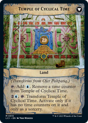 Ojer Pakpatiq, Deepest Epoch // Temple of Cyclical Time (Showcase) [The Lost Caverns of Ixalan] | Odin's Place