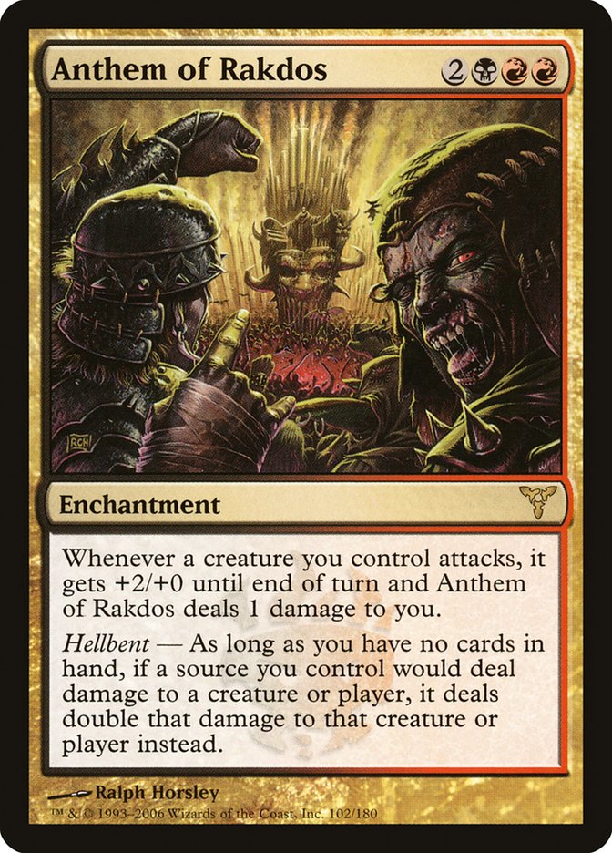 Anthem of Rakdos (102) [Dissension] | Odin's Place