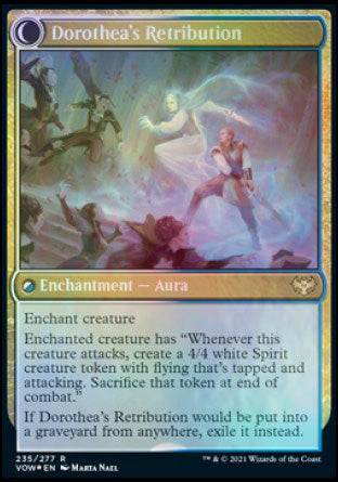 Dorothea, Vengeful Victim // Dorothea's Retribution [Innistrad: Crimson Vow Prerelease Promos] | Odin's Place