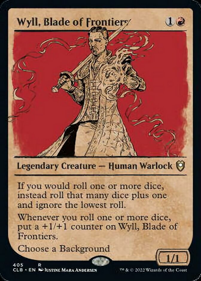 Wyll, Blade of Frontiers (Showcase) [Commander Legends: Battle for Baldur's Gate] | Odin's Place