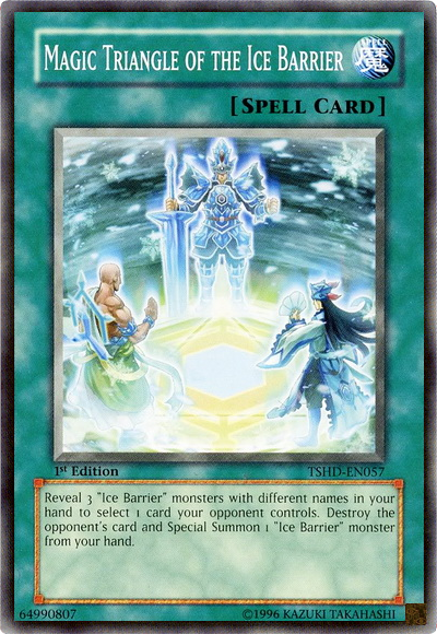 Magic Triangle of the Ice Barrier [TSHD-EN057] Common | Odin's Place