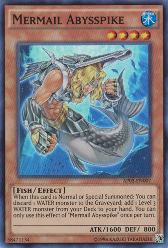 Mermail Abysspike [AP05-EN007] Super Rare | Odin's Place