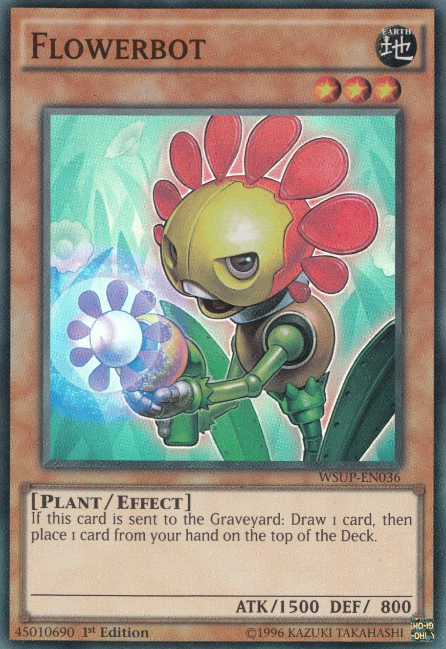 Flowerbot [WSUP-EN036] Super Rare | Odin's Place