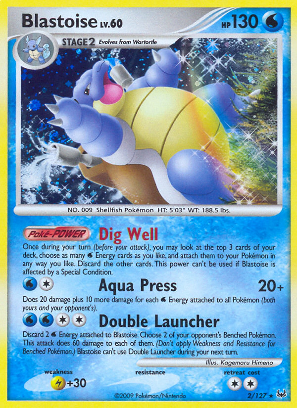 Blastoise (2/127) [Platinum: Base Set] | Odin's Place