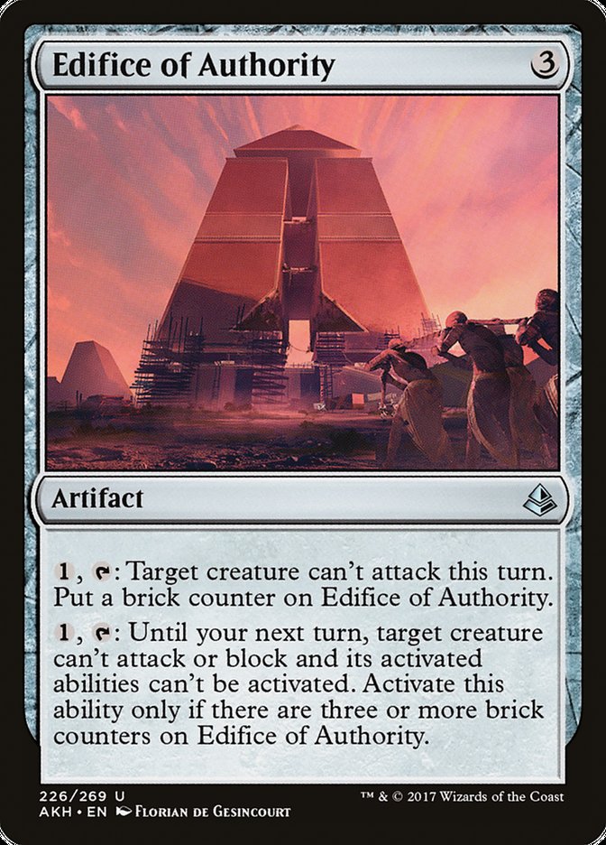 Edifice of Authority (226) [Amonkhet] | Odin's Place