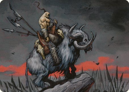 Godo, Bandit Warlord Art Card [Commander Masters Art Series] | Odin's Place