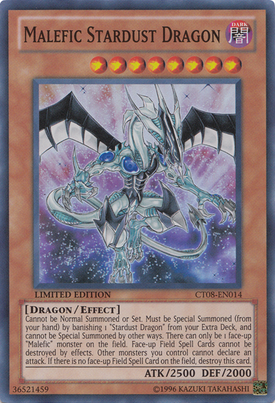 Malefic Stardust Dragon [CT08-EN014] Super Rare | Odin's Place
