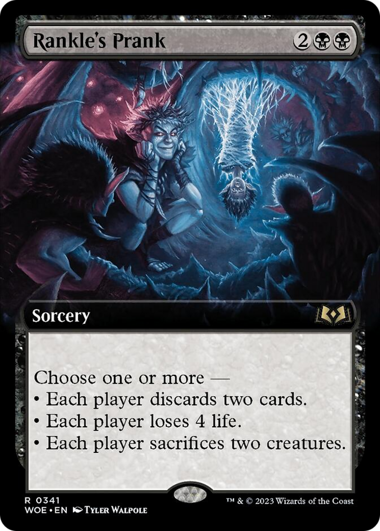 Rankle's Prank (Extended Art) [Wilds of Eldraine] | Odin's Place