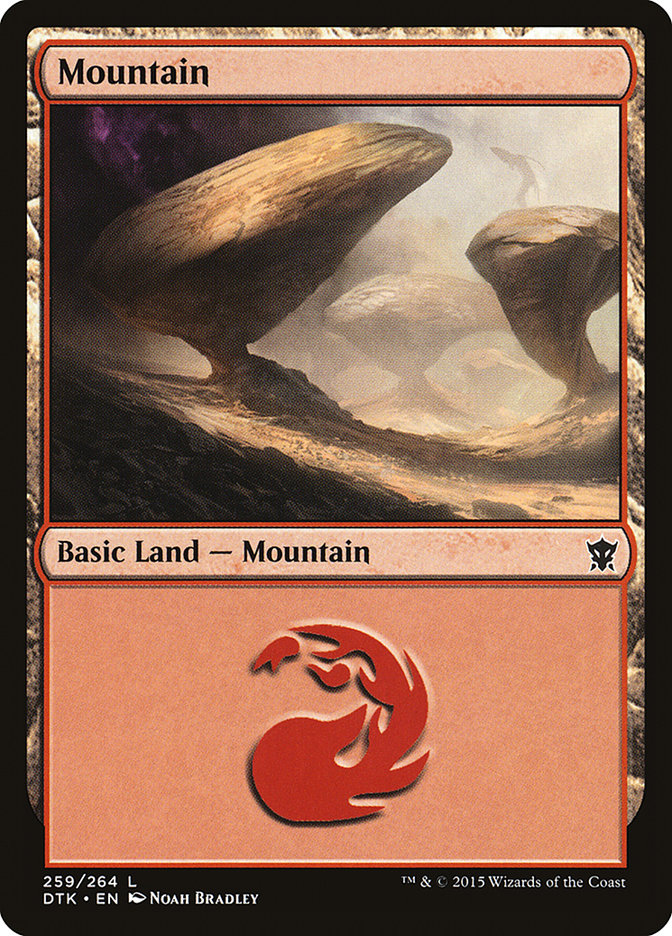 Mountain (259) [Dragons of Tarkir] | Odin's Place