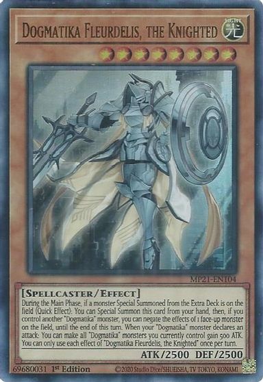 Dogmatika Fleurdelis, the Knighted [MP21-EN104] Ultra Rare | Odin's Place