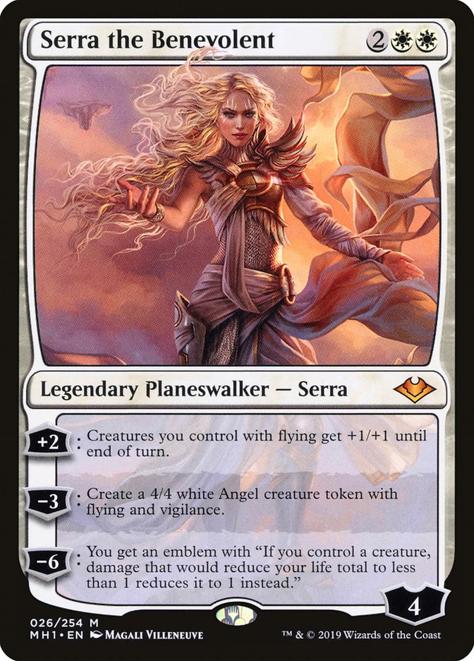 Serra the Benevolent (26) [Modern Horizons] | Odin's Place