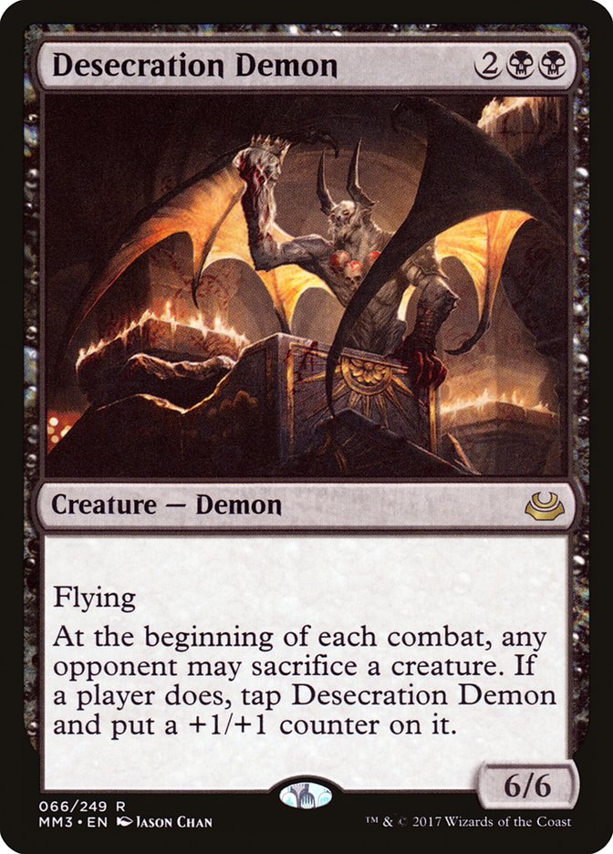 Desecration Demon (66) [Modern Masters 2017] | Odin's Place