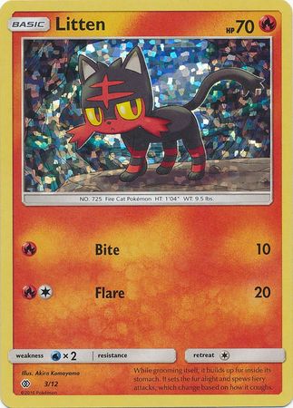 Litten (3/12) [McDonald's Promos: 2017 Collection] | Odin's Place