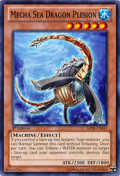 Mecha Sea Dragon Plesion [ABYR-EN033] Common | Odin's Place
