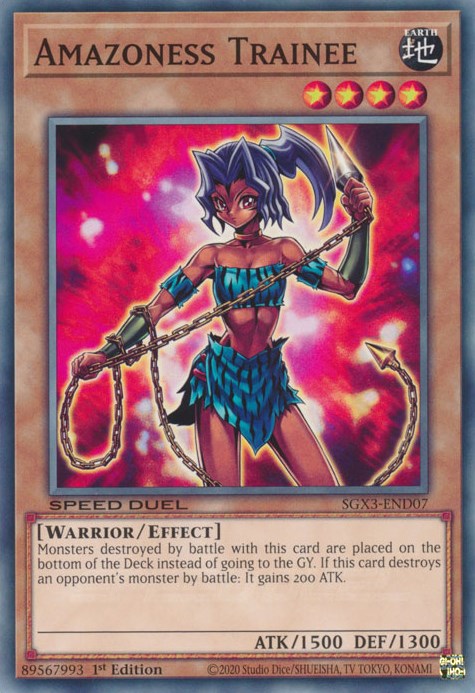 Amazoness Trainee [SGX3-END07] Common | Odin's Place