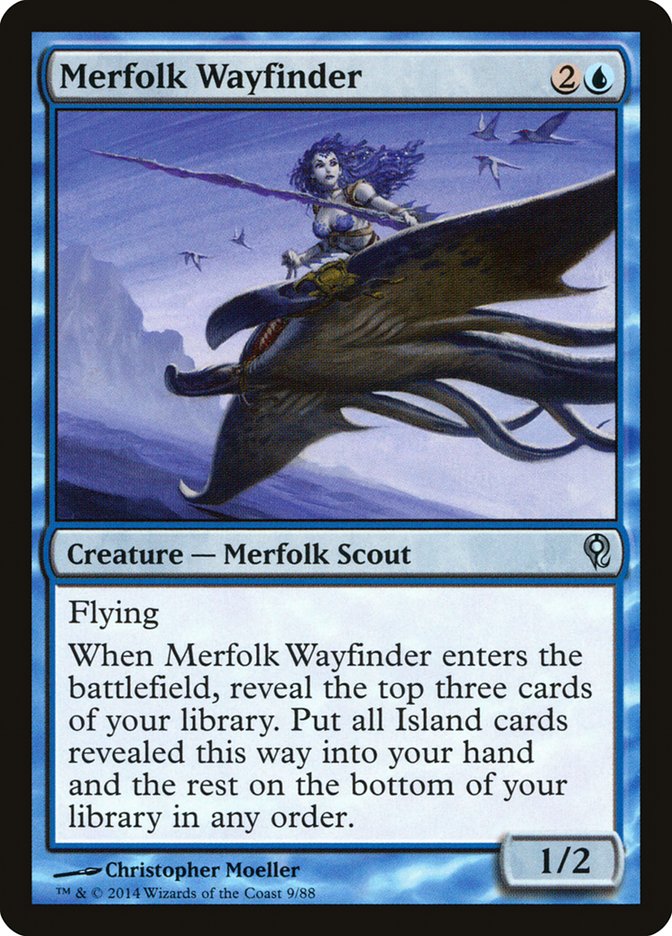 Merfolk Wayfinder (9) [Duel Decks: Jace vs. Vraska] | Odin's Place