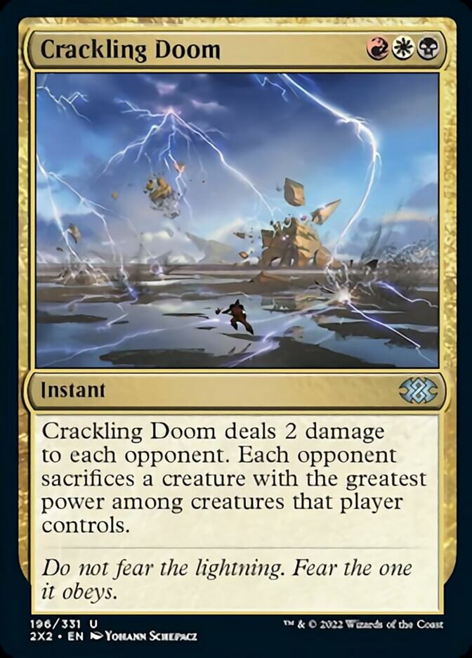 Crackling Doom [Double Masters 2022] | Odin's Place