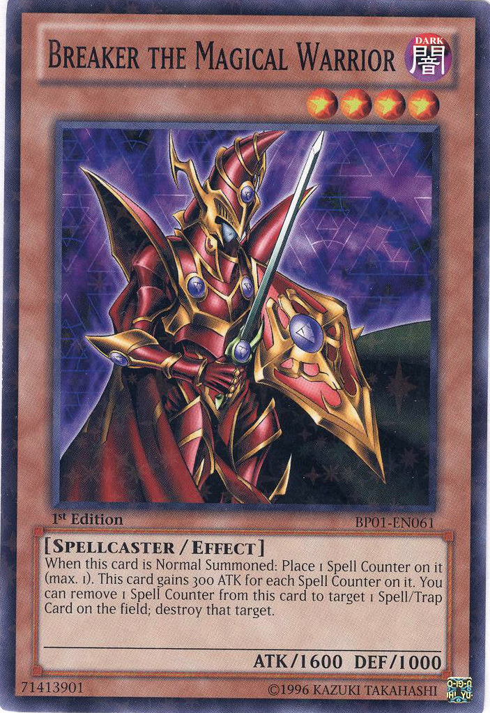 Breaker the Magical Warrior [BP01-EN061] Starfoil Rare | Odin's Place