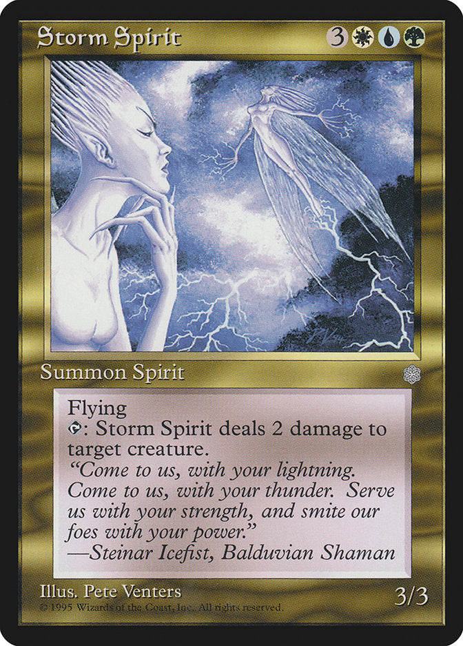 Storm Spirit (303) [Ice Age] | Odin's Place