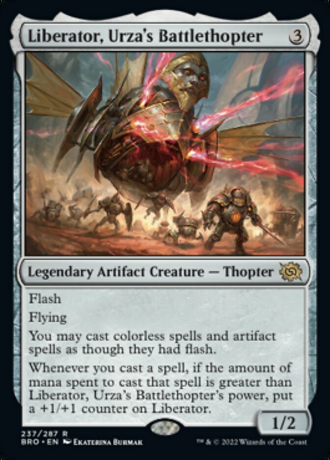 Liberator, Urza's Battlethopter [The Brothers' War] | Odin's Place