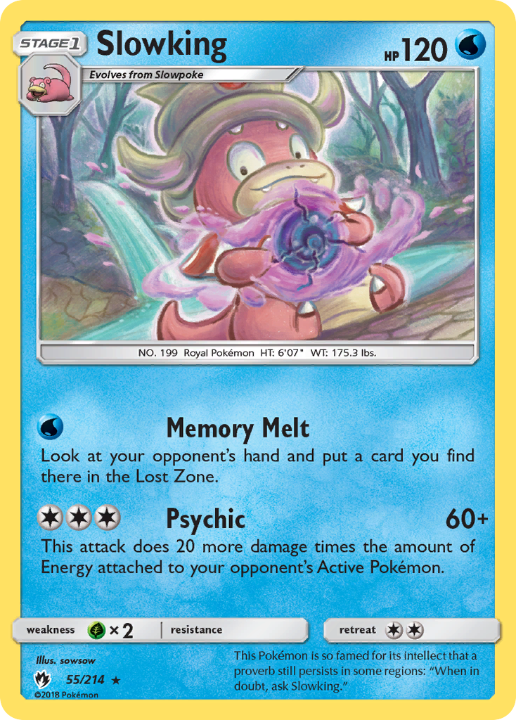 Slowking (55/214) [Sun & Moon: Lost Thunder] | Odin's Place