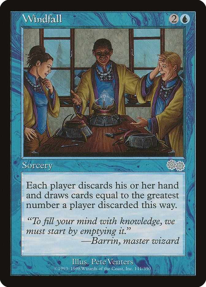 Windfall (111) [Urza's Saga] | Odin's Place
