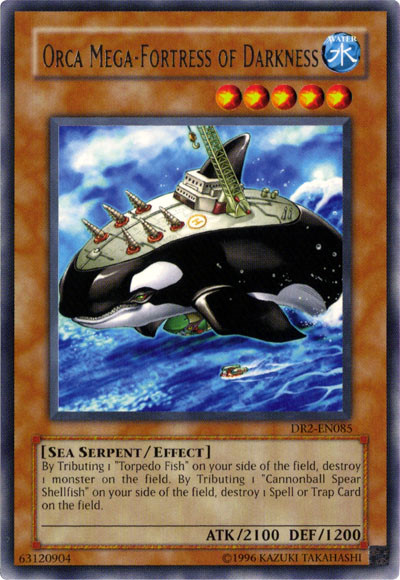 Orca Mega-Fortress of Darkness [DR2-EN085] Rare | Odin's Place
