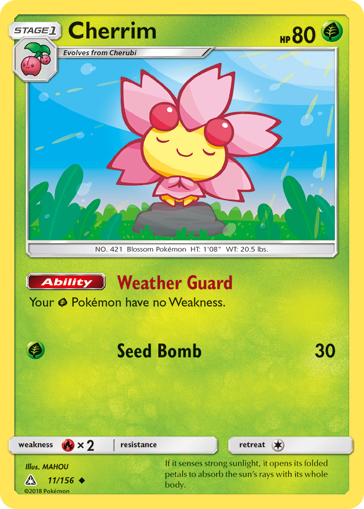 Cherrim (11/156) [Sun & Moon: Ultra Prism] | Odin's Place